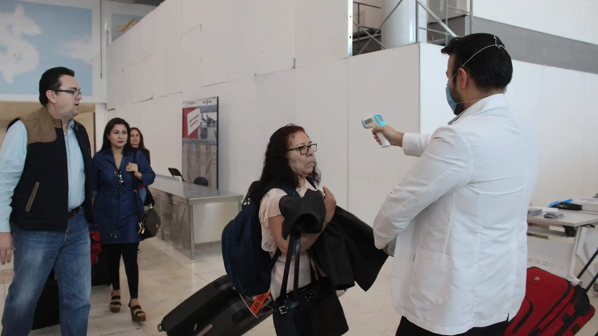 Medidas contra el coronavirus Aeropuerto